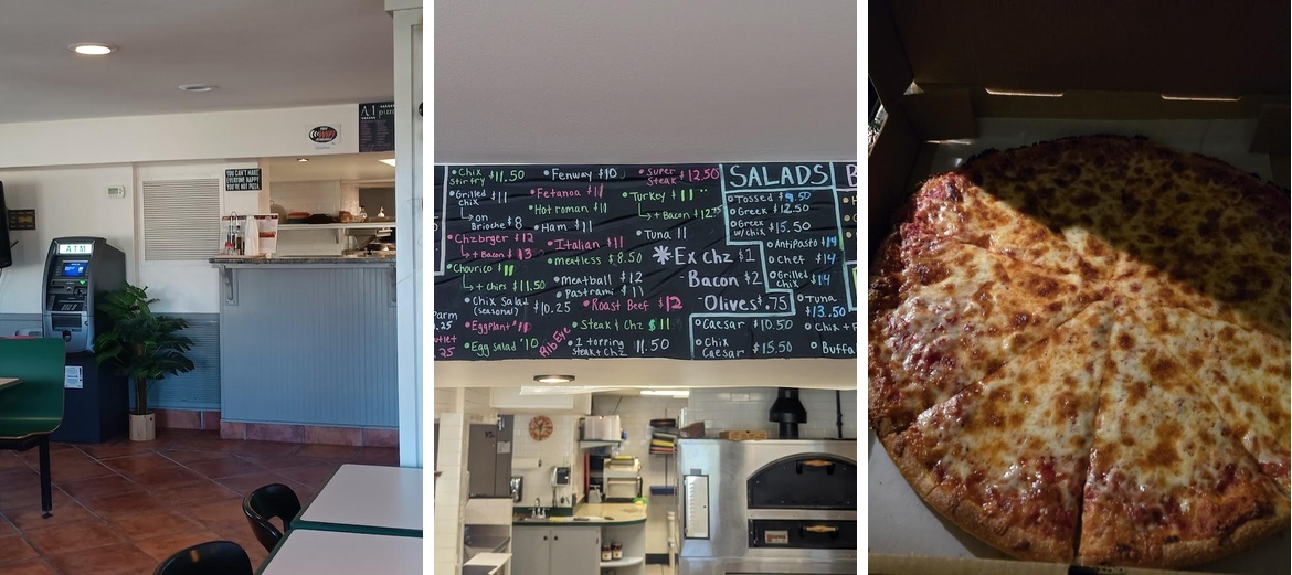 A-1 Pizza Menu
